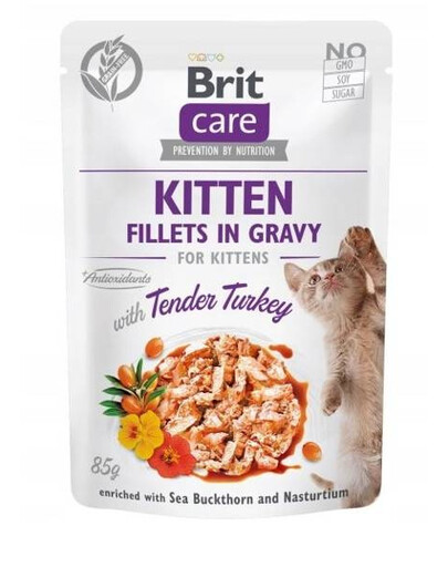 BRIT CARE CAT KITTEN TENDER kapsičky pre dospelé mačky 24x 85 g