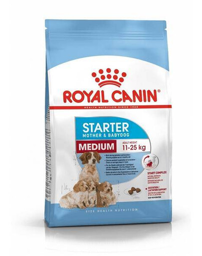 Royal Canin SHN Medium Starter Mother & Baby Dog granule pre gravidné sučky a šteňatá stredných plemien 15 kg