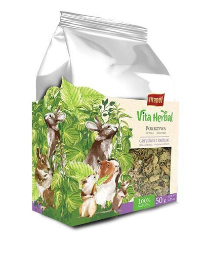 Vita Herbal pre hlodavce a králiky, list žihľavy 50 g