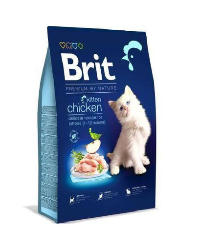 BRIT Cat Premium by Nature Kitten kura 300 g