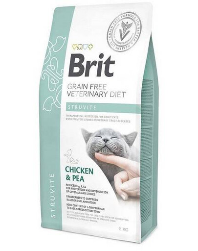 BRIT veterinárne krmivo Cat Struvite 5 kg