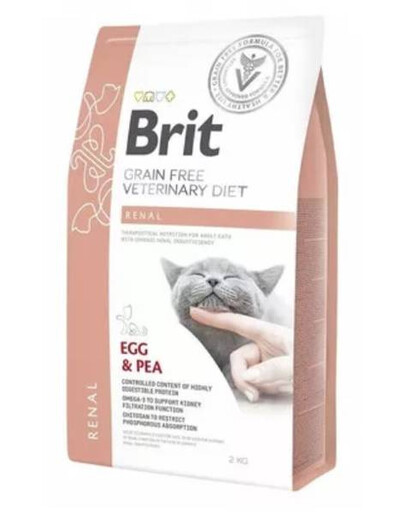 BRIT Veterinary Diets Cat Renal 2 kg