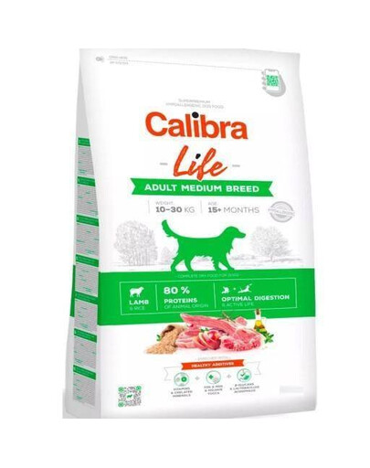 CALIBRA Dog Life Adult Medium Breed Lamb 12 kg pre stredné plemená