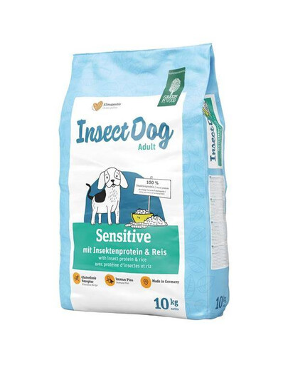 InsectDog Sensitive hypoalergénne granule pre dospelých psov 10 kg