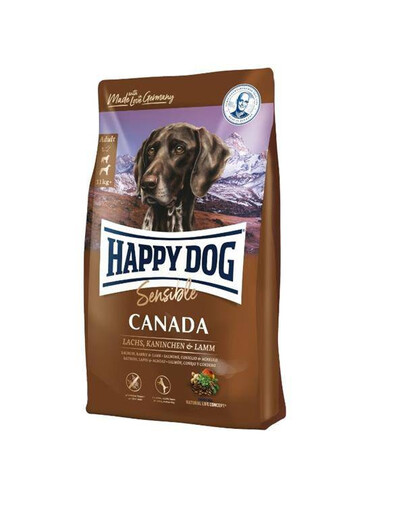 Happy Dog Supreme Canada 11 kg granule pre dospelých psov so zvýšenou aktivitou
