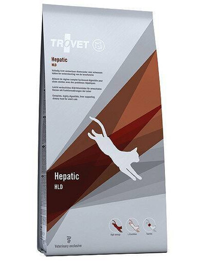 Trovet Dog HLD Hepatic krmivo pre psov 3 kg