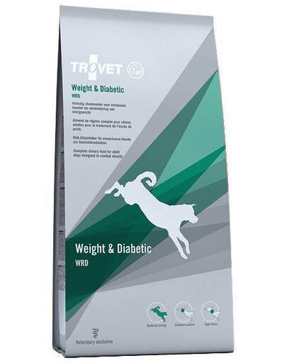 TROVET WRD Weight Diabetic 12,5 kg krmivo pre psov 12,5 kg