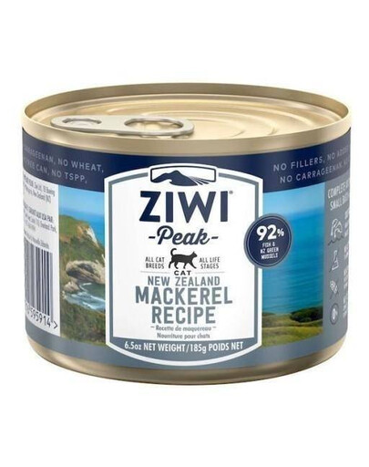 ZIWIPEAK Cat Mackerel&Lamb Makrela & Lamb 185 g mokré krmivo pre mačky 185 g