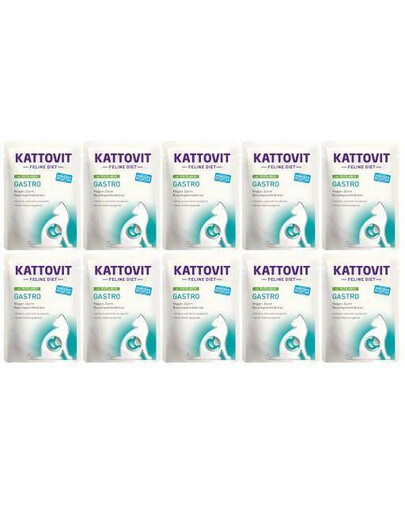 KATTOVIT Feline Diet Gastro morčacie mäso s ryžou 85 g