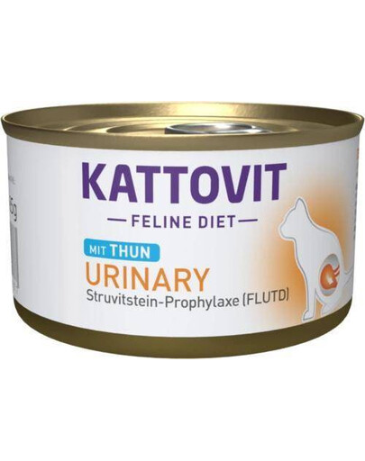 KATTOVIT pre mačky s problémami s močovými cestami s tuniakom 85 g