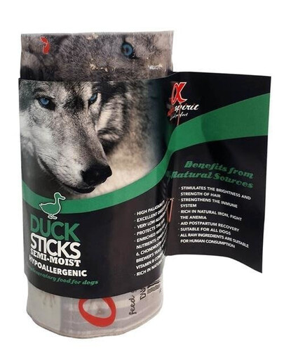 Alfa Spirit Adult All Breed Duck Sticks 16 ks - pochúťka pre kačice pre dospelých psov všetkých plemien