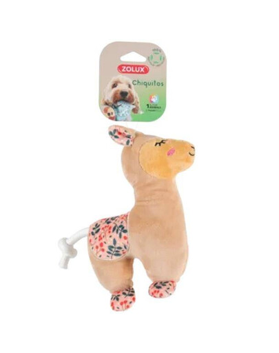 CHIQUITOS spiace lama plyšová hračka pre psa plyšová hračka