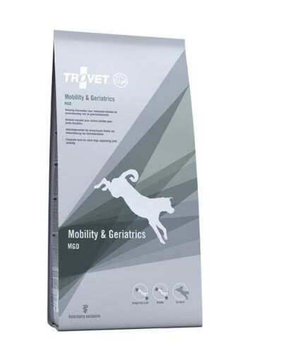 TROVET Mobility & Geriatrics MGD granule pre dospelých psov 2,5 kg