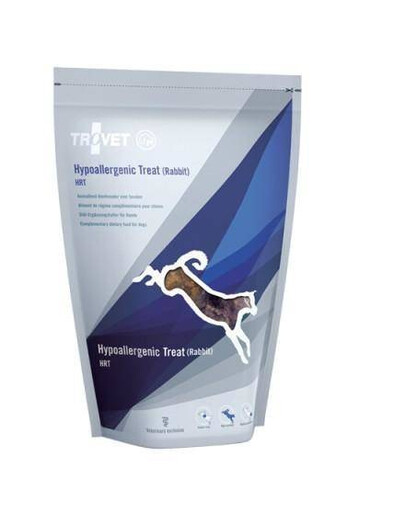 TROVET Hypoallergenic Treat HRT funkčná maškrta pre psov králik 250 g