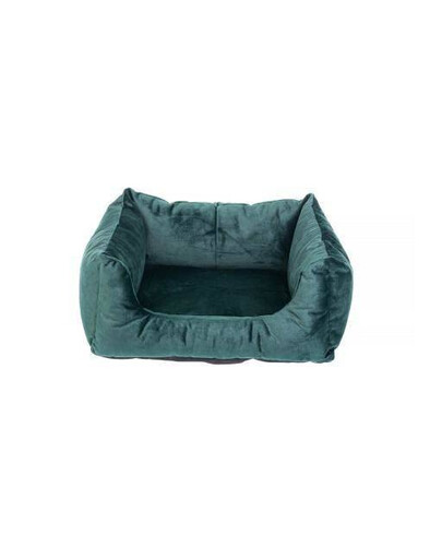 FERA Glamour rozkladací obdĺžnikový pelíček v zelenej farbe M 55x65x25 cm