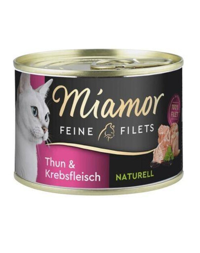 MIAMOR Feline Filets filety z tuniaka a krabov v omáčke 156 g