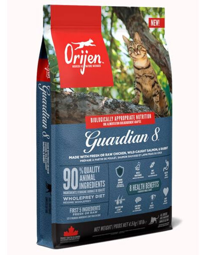 ORIJEN Cat Guardian 8 granule pre dospelé mačky 4,5 kg