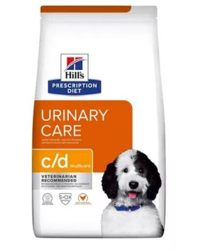 HILL'S Prescription Diet Canine Multicare pre psov s ochorením močových ciest 1,5 kg