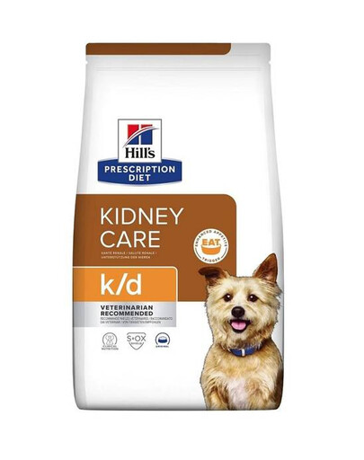 HILL'S Prescription Diet Canine k/d krmivo pre psov s ochorením obličiek 1,5 kg