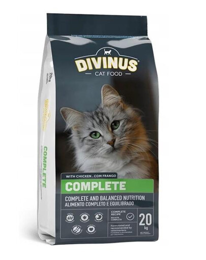 DIVINUS Cat Complete granule pre mačky 20 kg