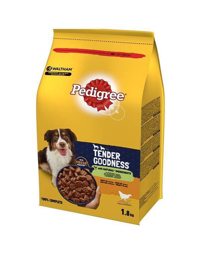 Pedigree Tender Goodness Adult Medium Large Dog granule pre dospelých psov stredných a veľkých plemien 1,8 kg