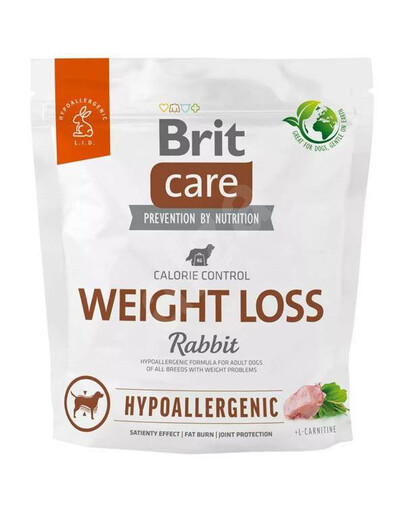 Brit care dog hypoallergenic weight loss granule pre dospelých psov s nadváhou 1 kg