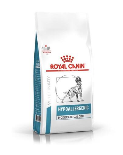 ROYAL CANIN Dog Hypoallergenic Moderate Calorie veterinárne granule pre psov 14 kg