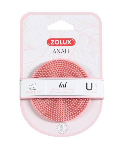 Zolux Anah Gumová kefa pre mačky