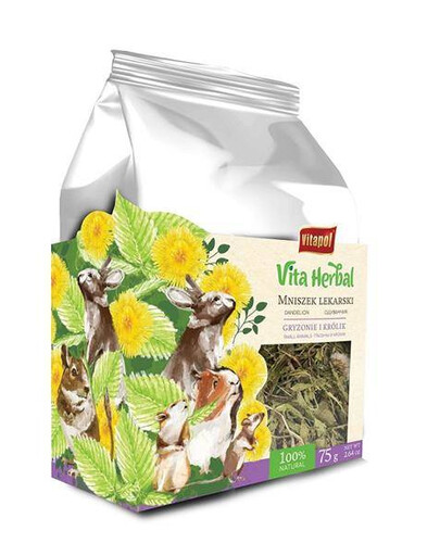 Vita Herbal pre hlodavce a králiky púpava 75 g