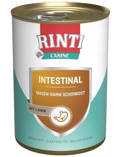 RINTI Canine Intestinal lamb konzerva pre psov s jahňacím mäsom 400 g