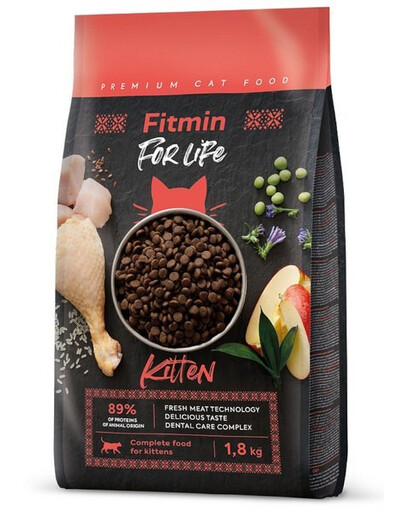 FITMIN Cat For Life Kitten granule pre mačiatka 1,8 kg