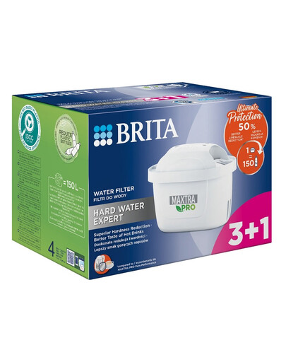 BRITA Vodný filter Maxtra Pro Hard Water Expert, 3+1 ks