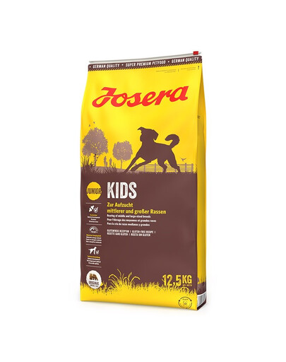 JOSERA Kids 12,5kg  + 2 x 400g Meat Lovers Junior ZADARMO