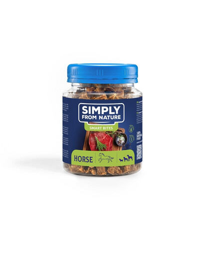 SIMPLY FROM NATURE Tréningové maškrty z konského mäsa 130 g