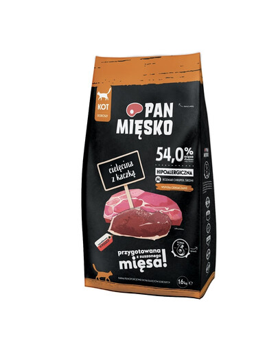 PAN MIĘSKO Cielęcina z kaczką chrupki M 1,6 kg