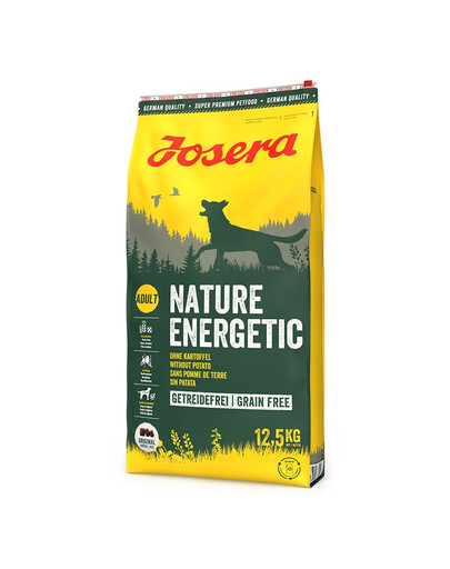 JOSERA Nature Energetic 12,5kg + 900g ZADARMO