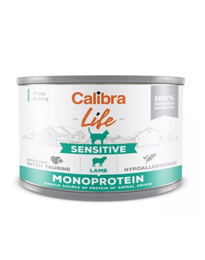 CALIBRA Cat Life Sensitive Lamb 200 g