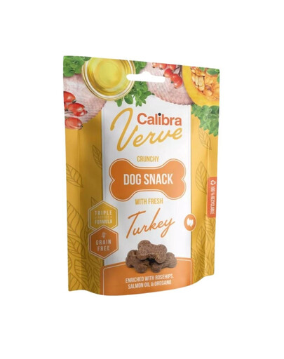 CALIBRA Dog Verve Crunchy Snack Fresh Turkey 150 g