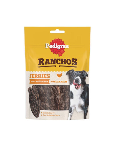 PEDIGREE Ranchos Jerkies z kurczakiem 180g