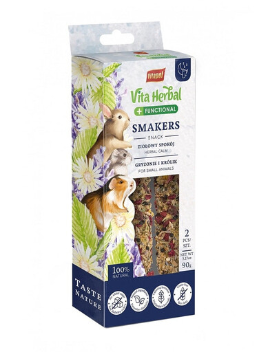 VITAPOL Vita Herbal Functional Smakers Ziołowy spokój 90 g