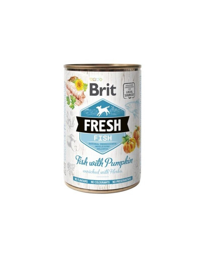 BRIT fresh fish with pumpkin ryba s tekvicou 400 g