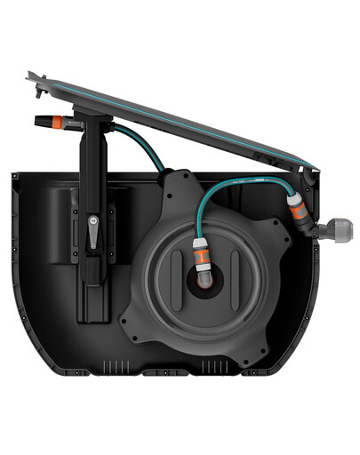 GARDENA Bęben na wąż podziemny RollUp M z wężem 20 m