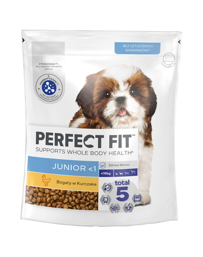 Perfect Fit Junior Rich in Chicken XS/S 825 g granule pre šteňatá 825 g