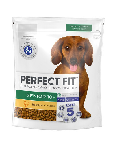 Perfect Fit Senior pes rich in chicken granule pre starších psov 825 g