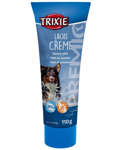 TRIXIA Premio Lachscreme lososová paštéta pre psov 110g