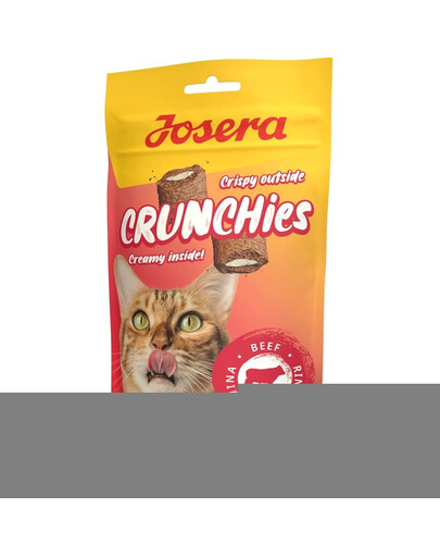 JOSERA Crunchies Beef 60 g chrupiące przysmaki z wołowiną dla kotów