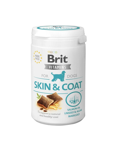 BRIT Vitamins Dog Skin & Coat 150g Doplnok pre psov na podporu kože a srsti