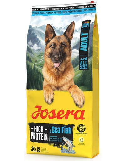 JOSERA High Protein Adult Sea Fish 12,5kg wysokobiałkowa karma dla psów