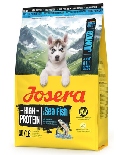 JOSERA High Protein Junior Sea Fish 3kg wysokobiałkowa karma dla szczeniąt
