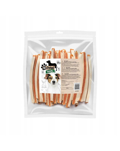 MR. PRETZEL Paski z królika i dorsza 500 g przysmak dla psa